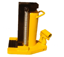 Claw jack combined with tank truck for easy transfer of lathe position
