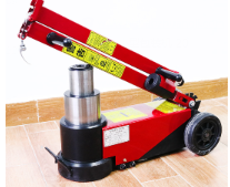 Can a horizontal jack be used for towing operations