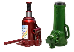 Which has greater energy conversion, hydraulic jack or screw jack