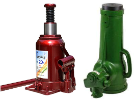 Which has greater energy conversion, hydraulic jack or screw jack