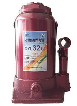 Hydraulic jacks are also used when maintaining cars