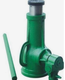 Can a screw jack lift the front swing arm screw