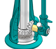 What types of threads are used in screw jacks