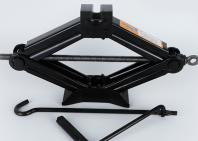 Will the bracket shift when the scissor jack screw rotates