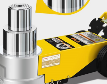 What factors are related to the time it takes for a pneumatic hydraulic jack to lift a heavy object